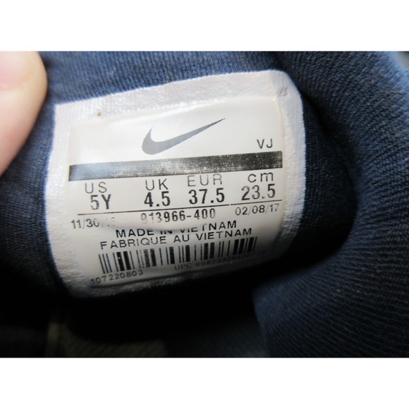 Nike Presto Fly 913966-400 Boys Blue Shoes Sneakers Trainers Athletic Size 5 - Picture 9 of 13